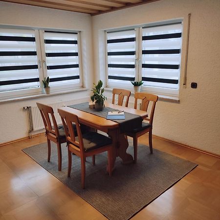 Ferienwohnung Unterm Tierstein Bad Ditzenbach Exterior foto