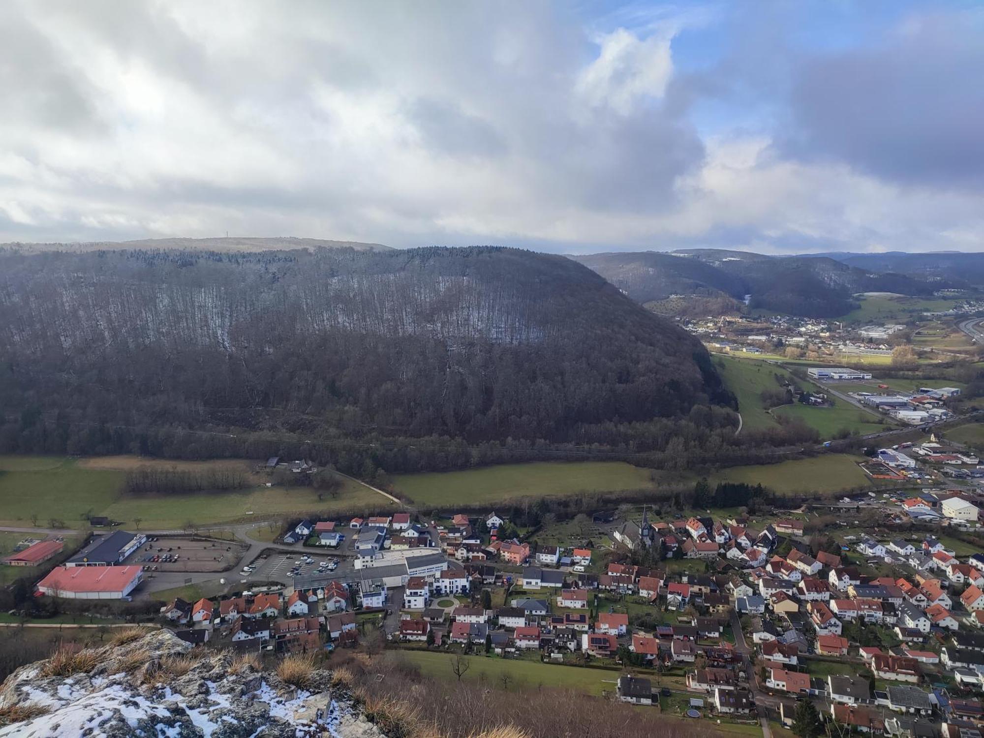 Ferienwohnung Unterm Tierstein Bad Ditzenbach Exterior foto